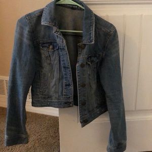 Cropped American Eagle jean jacket